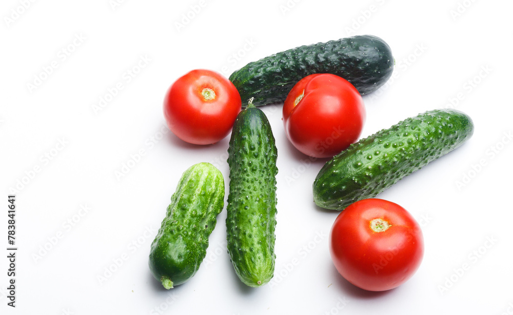 cucumber and tomato cucumber and tomato