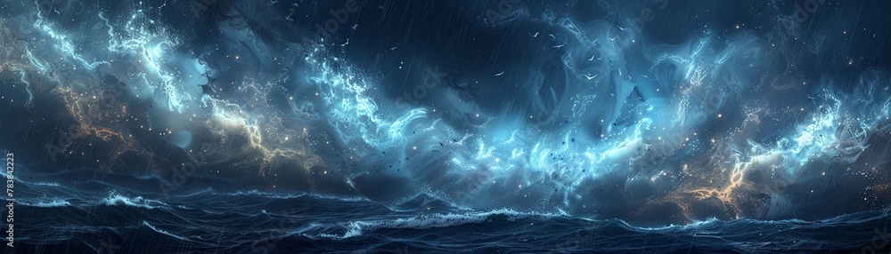 The big one had fun playing in the water and spraying water Digital rendering of a stormy sea Thailand Heavy metal artwork Awesome look The big one had fun playing in the water and spraying water Digital rendering of a stormy sea Thailand Heavy metal artwork Awesome look