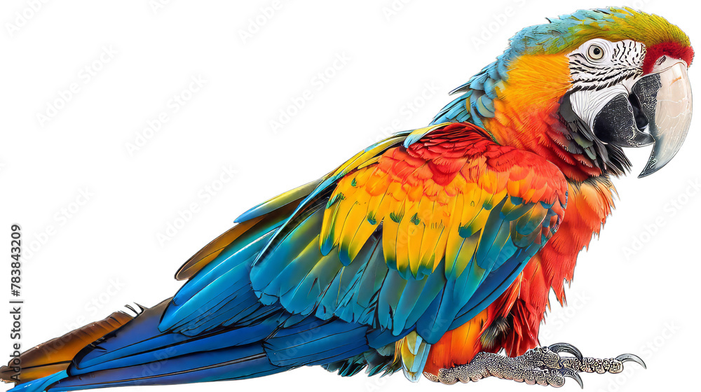 Obraz premium macaw bird isolated