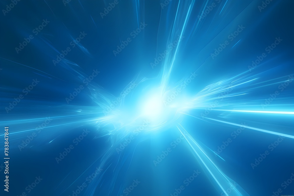 Dazzling Futuristic Lighting Effects in Vibrant Blue Abstract Background Dazzling Futuristic Lighting Effects in Vibrant Blue Abstract Background