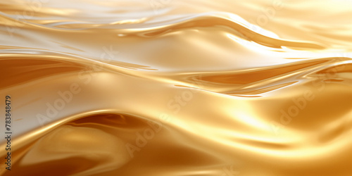 Golden metal surface pattern. Yellow gold texture background. Luxury risch style wallpaper. Digital artistic artwork raster bitmap illustration. Graphic design art. 