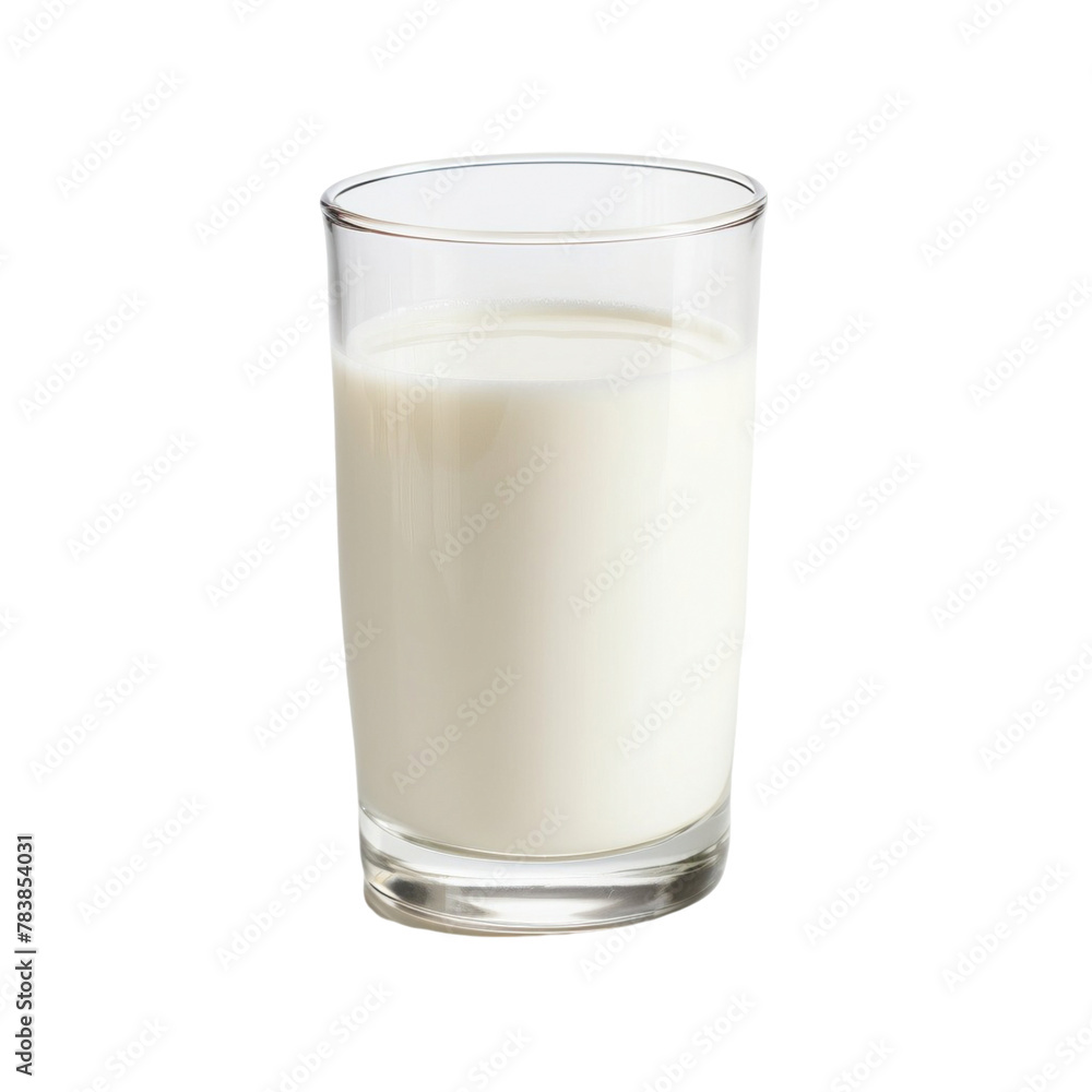 A glass of milk, PNG image with transparent background A glass of milk, PNG image with transparent background