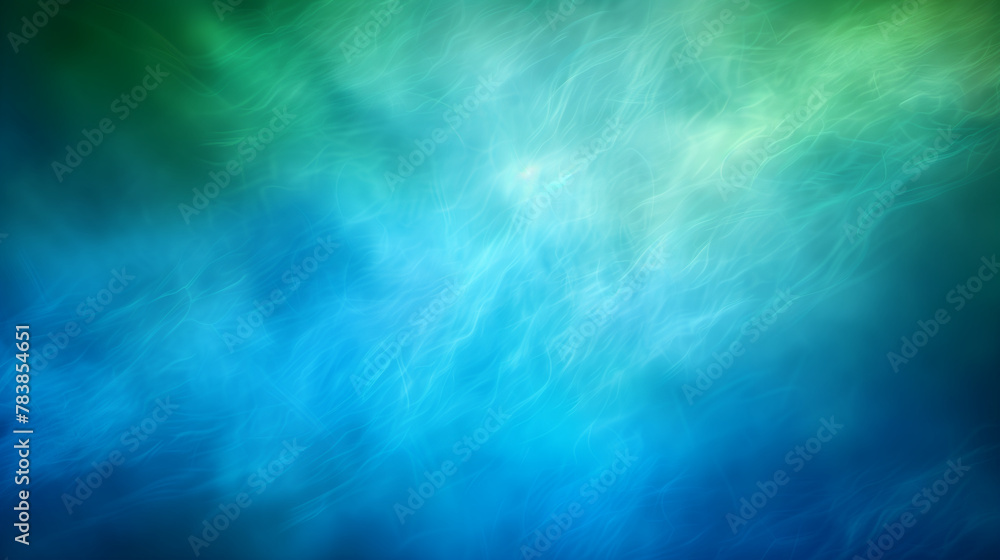 Abstract blue and green gradient background