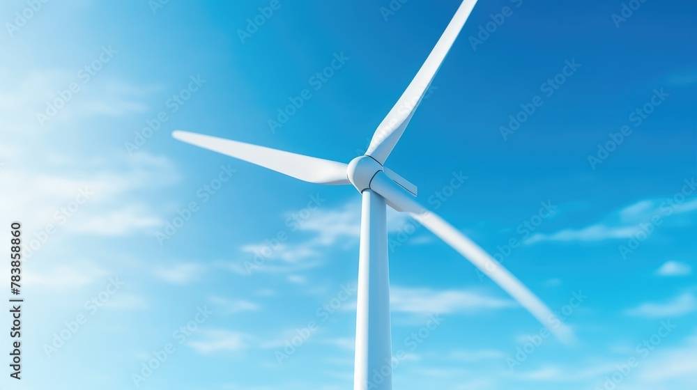 Sustainable Technology: Wind Turbine Detail Sustainable Technology: Wind Turbine Detail