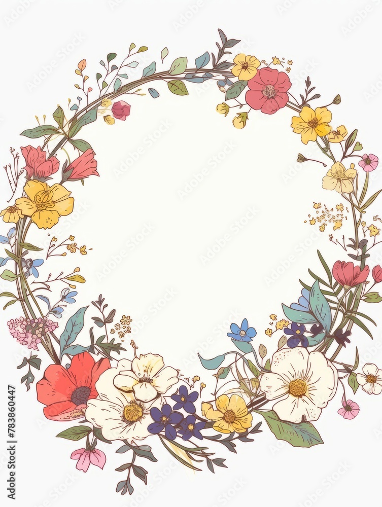 Fototapeta premium Plant flower materials