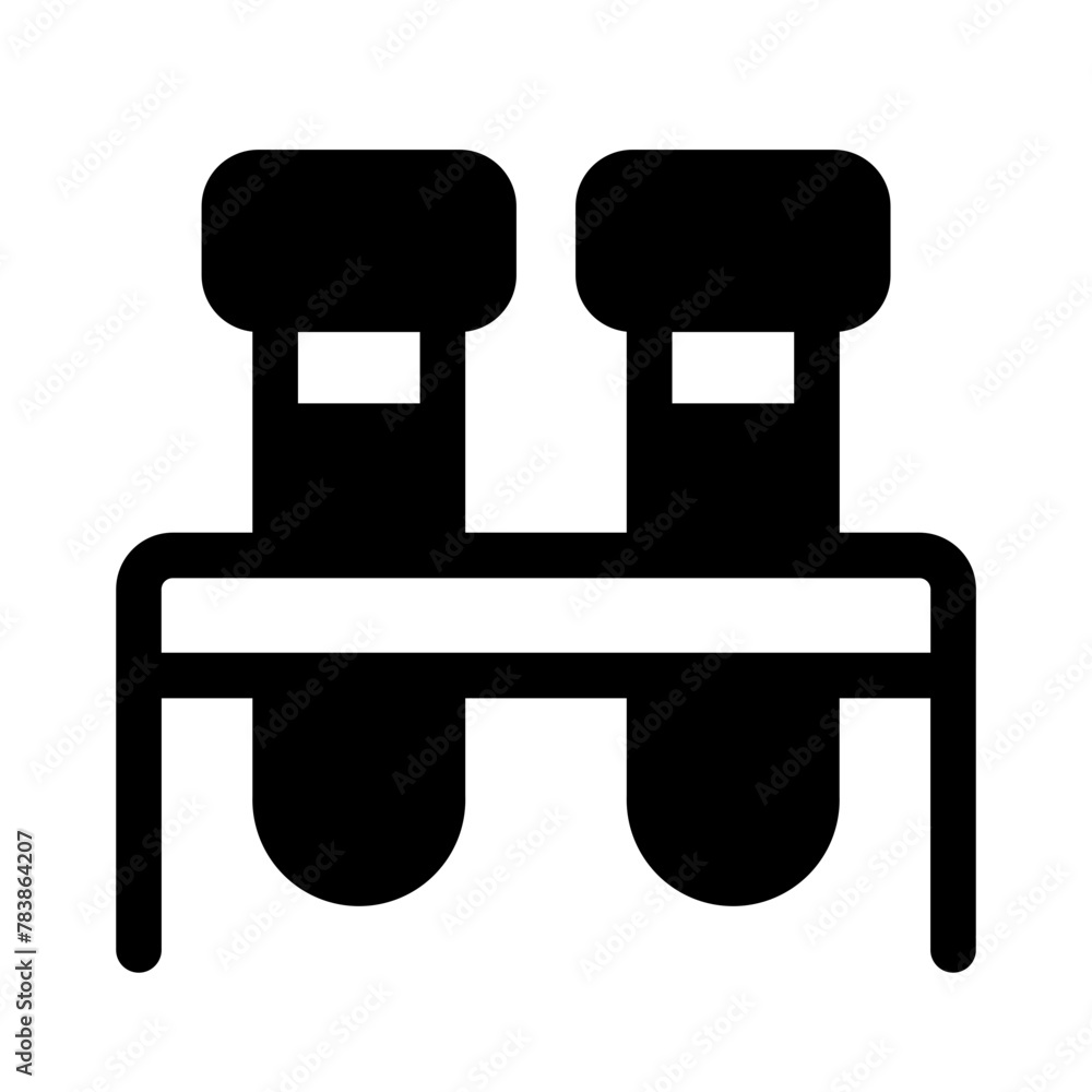 Fototapeta premium icon test tube