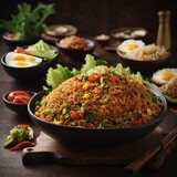 Mie Goreng Indonesian fried noodles 