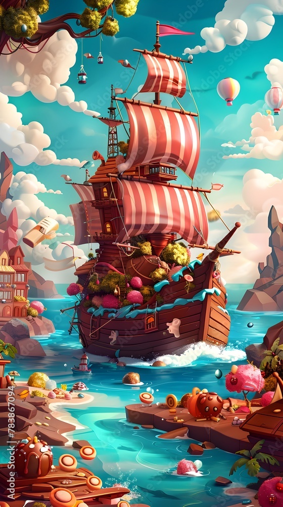 Culinary Adventure in a Chocolate Ocean: A Whimsical of Discovering Sweet Surprises Culinary Adventure in a Chocolate Ocean: A Whimsical of Discovering Sweet Surprises