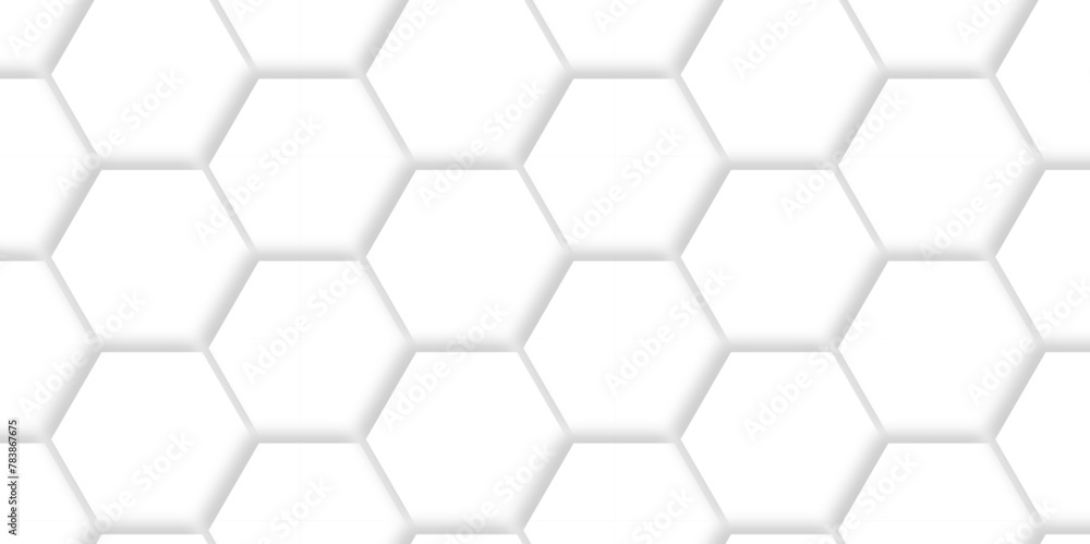 Background grid digital white creative mosaic light lines 3d Hexagonal structure futuristic white background and Embossed Hexagon , honeycomb white Background ,light and shadow ,Vector.
Background grid digital white creative mosaic light lines 3d Hexagonal structure futuristic white background and Embossed Hexagon , honeycomb white Background ,light and shadow ,Vector.