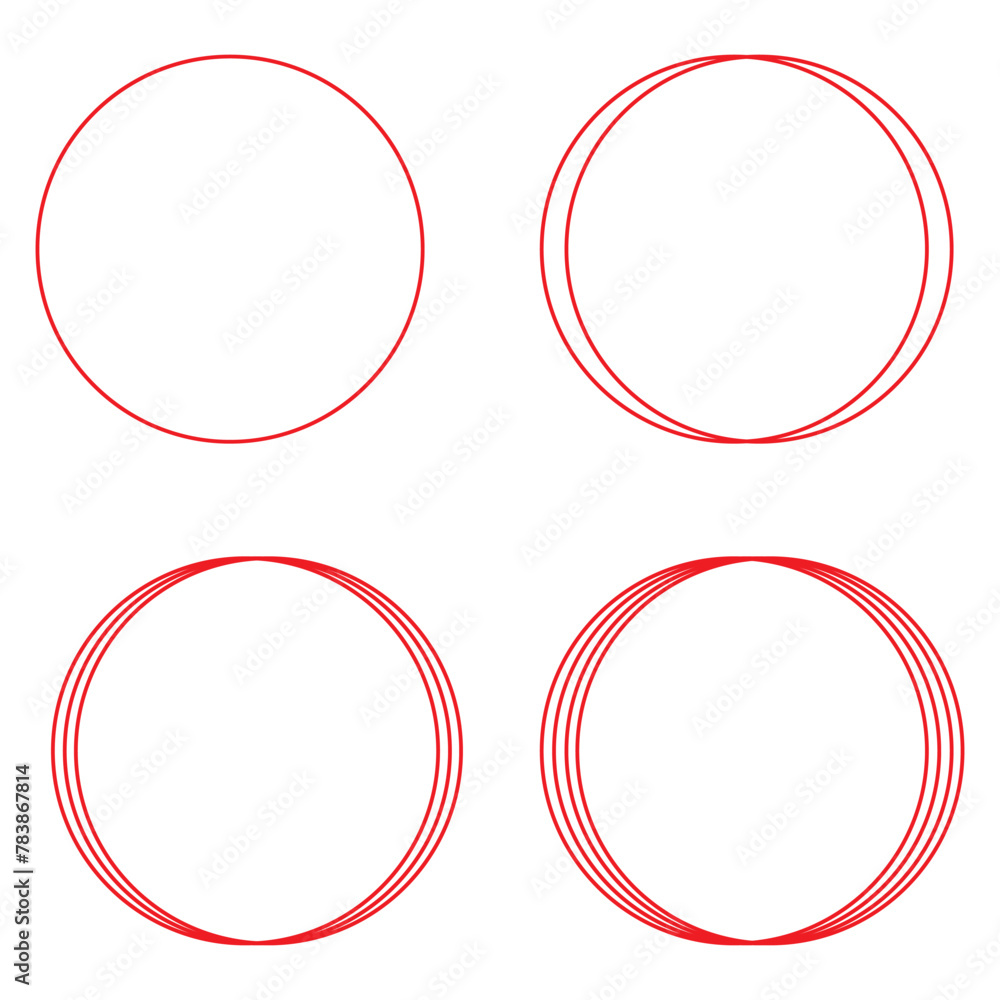 Hand drawn circles sketch frame set. Scribble line circle. Doodle circular Round logo design elements drawn by brush. Vector illustration on a isolation white background . Hand drawn circles sketch frame set. Scribble line circle. Doodle circular Round logo design elements drawn by brush. Vector illustration on a isolation white background .