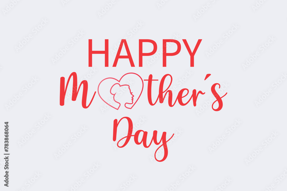 Happy mothers day banner background