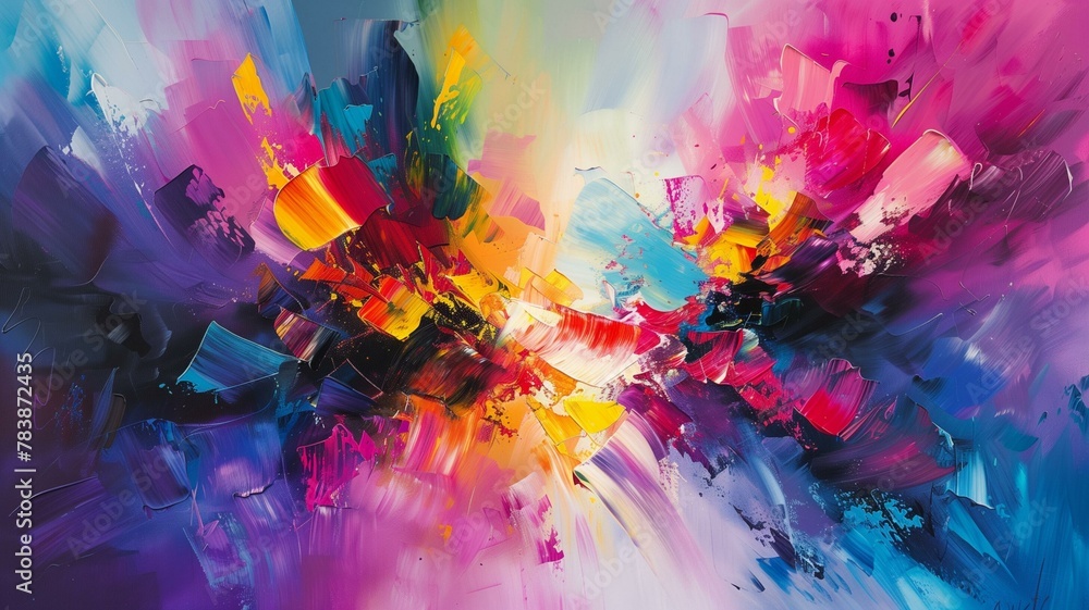 Step into a world of wonder with an abstract illustration painting art that sparks the imagination and stirs the soul.

