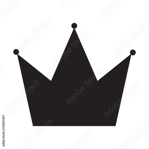 Crown icon. Crown symbol collection. Vector illustration on a isolation white background .
