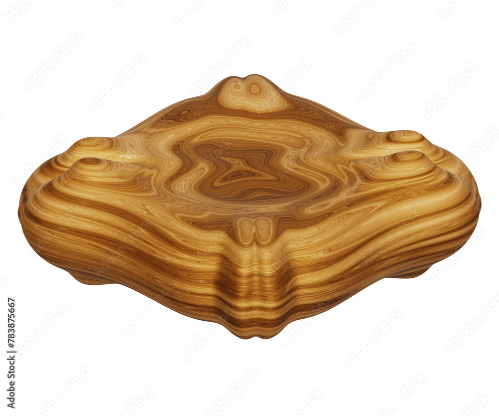 Wooden podium in 3d rendering Wooden podium in 3d rendering
