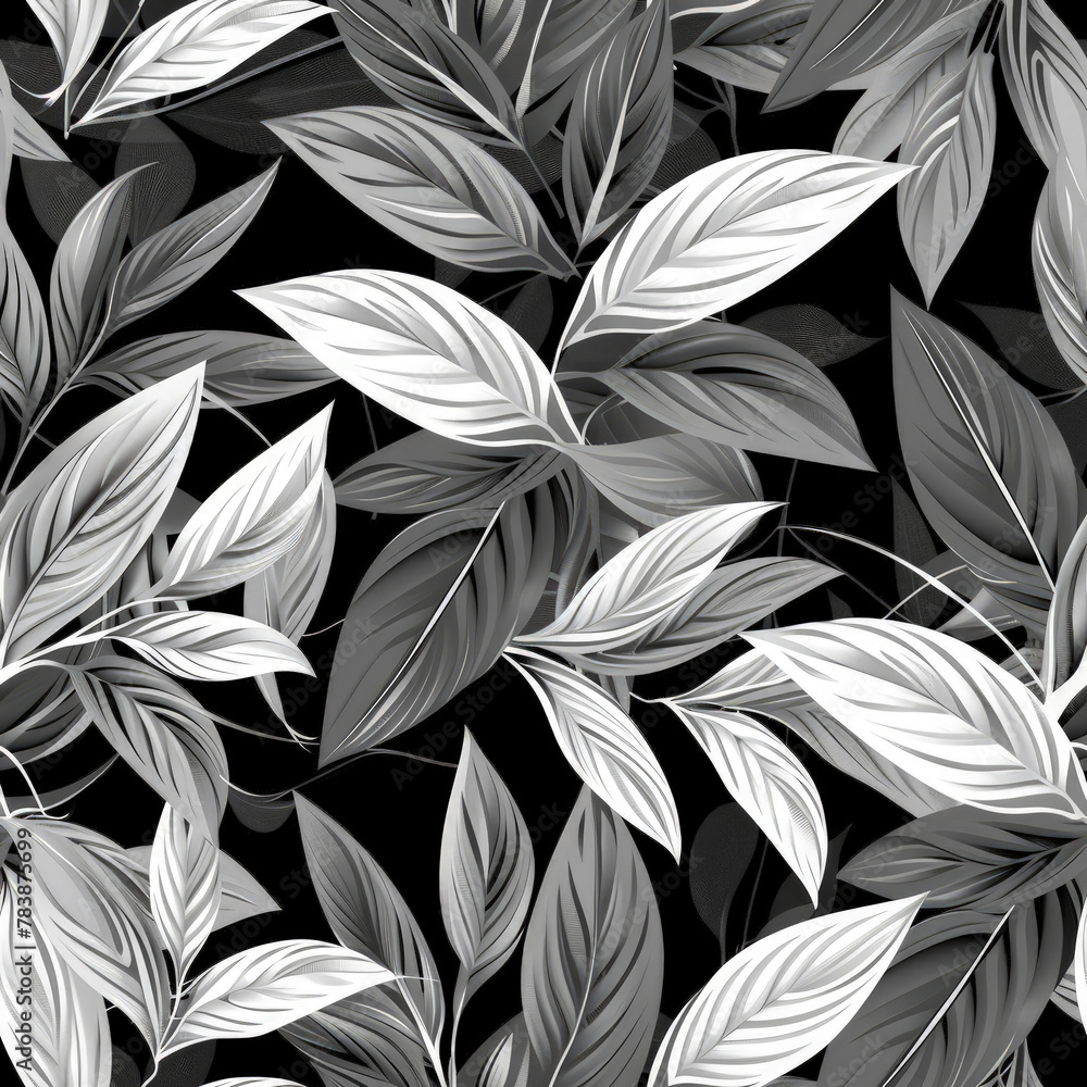 beautiful leaves pattern texture black and white beautiful leaves pattern texture black and white