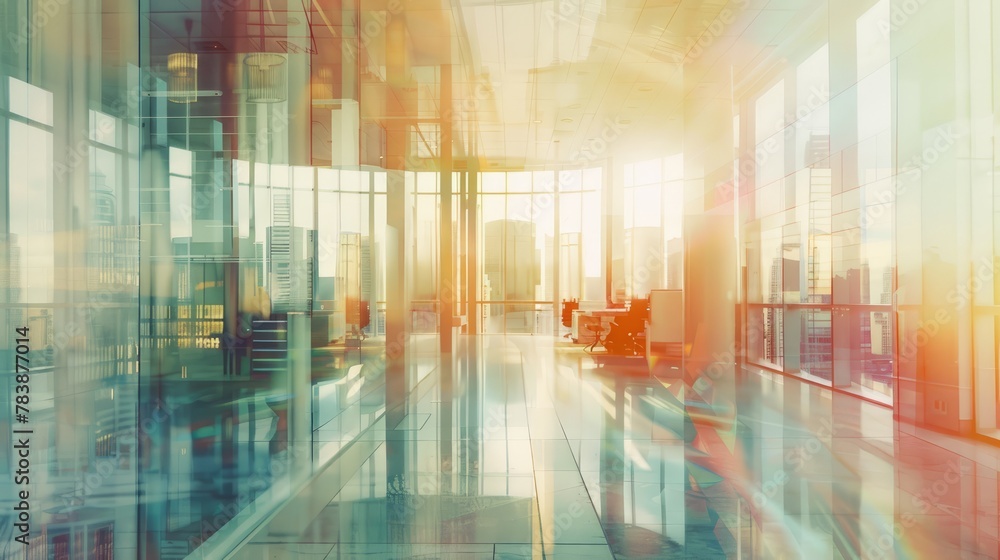 abstract business interior double exposure modern office background comeliness hyper realistic abstract business interior double exposure modern office background comeliness hyper realistic
