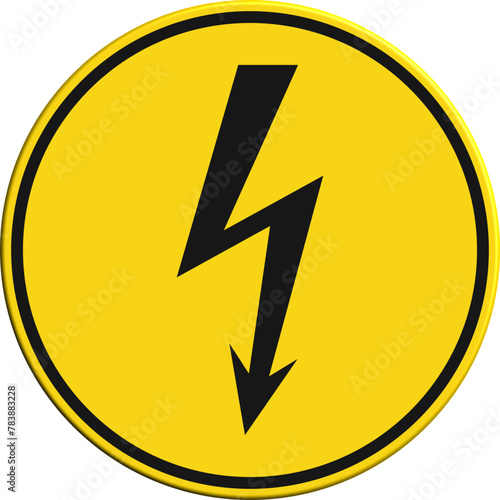 Strom Blitz Button