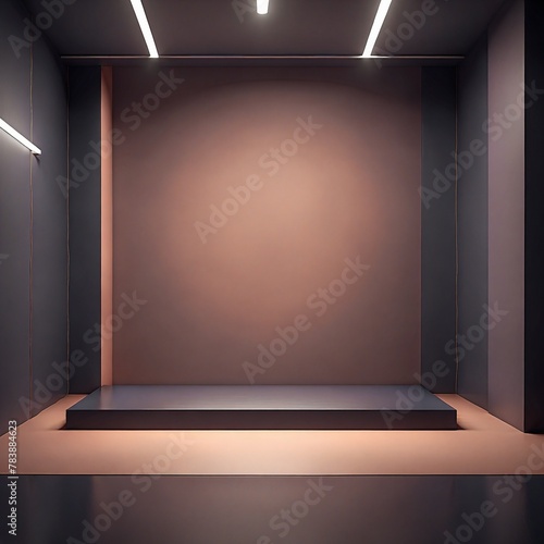 interior with spotlights for exhibit (ID: 783884623)