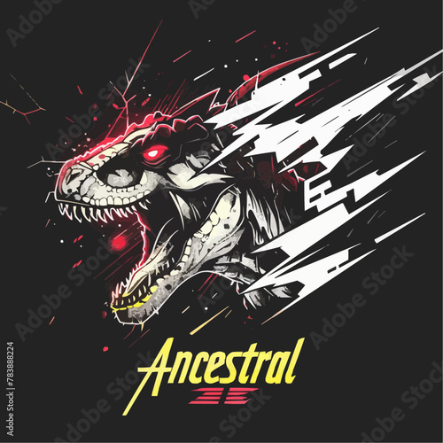 Ancestral T-Rex Logo