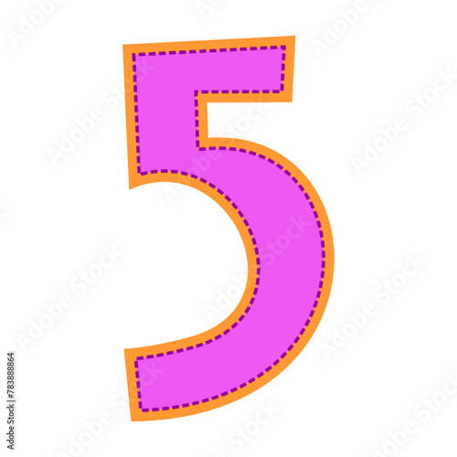 Number 5 Design (five)