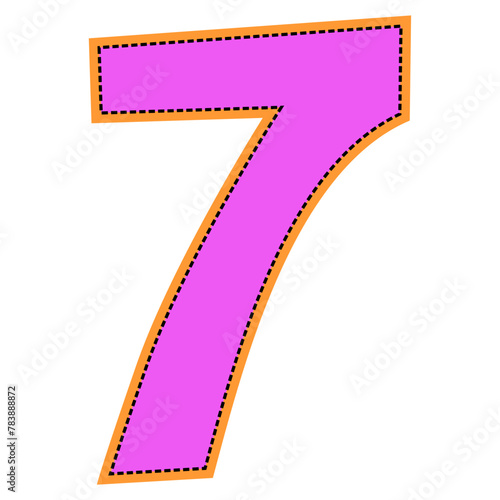 Number 7 Design (seven)