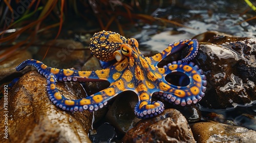 Mesmerizing Blue-Ringed Octopus