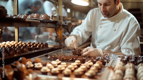 Master Chocolatier at Work