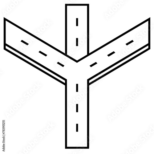 road sign with arrow vector