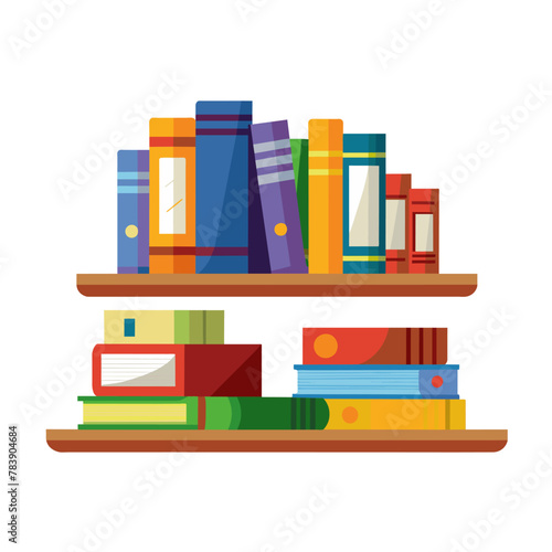 file folders on shelf for business design