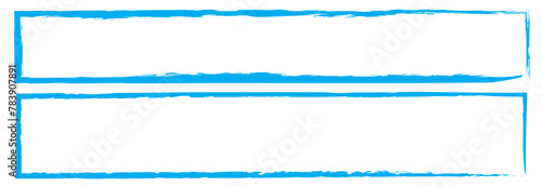 Grunge frames. Black brush stroke element. 11:11