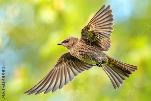 Swift in Flight: Observing the Common Swift (Apus Apus) in the Wild photo