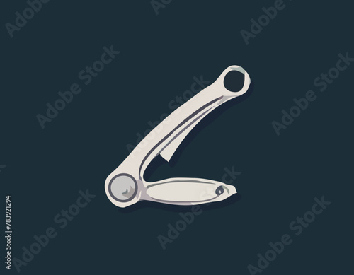 Can opener isolated vector
 photo