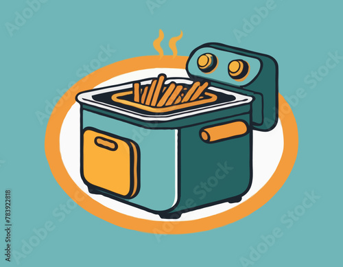 Deep Fryer Icon