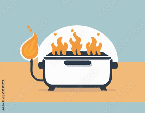 Deep Fryer Icon