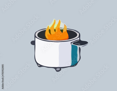 Deep Fryer Icon