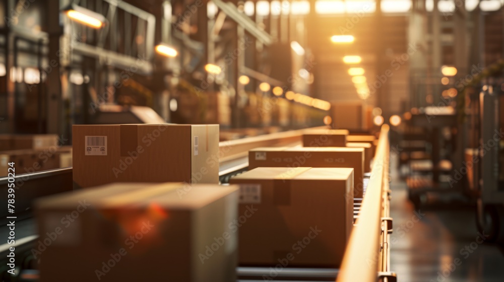 The Automated Warehouse Interior The Automated Warehouse Interior