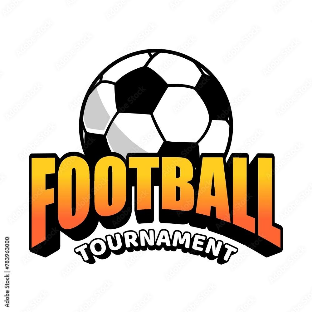 Football club logo emblem design illustration Football club logo emblem design illustration