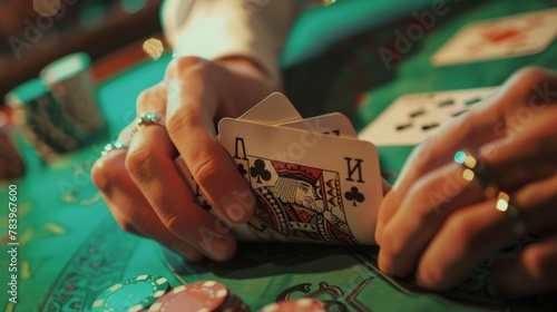 The Tense Poker Game photo