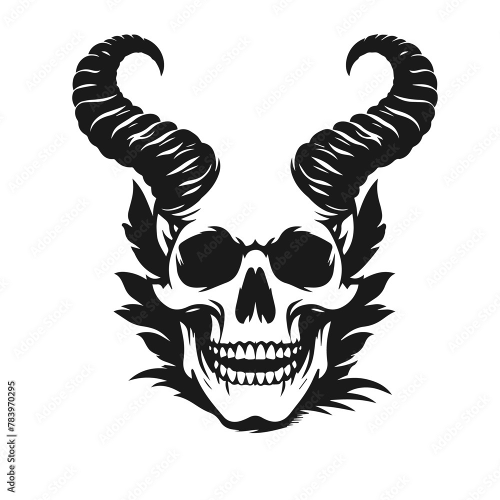 Realistic human skulls front and side views set isolated on white background vector illustration Realistic human skulls front and side views set isolated on white background vector illustration