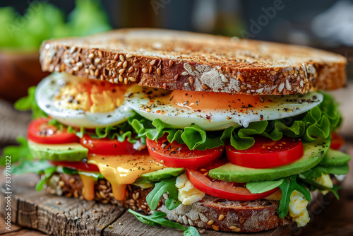 The Best Sandwich you can get Wallpaper Background Cover Magazine Journal Brainstorming Digital Art