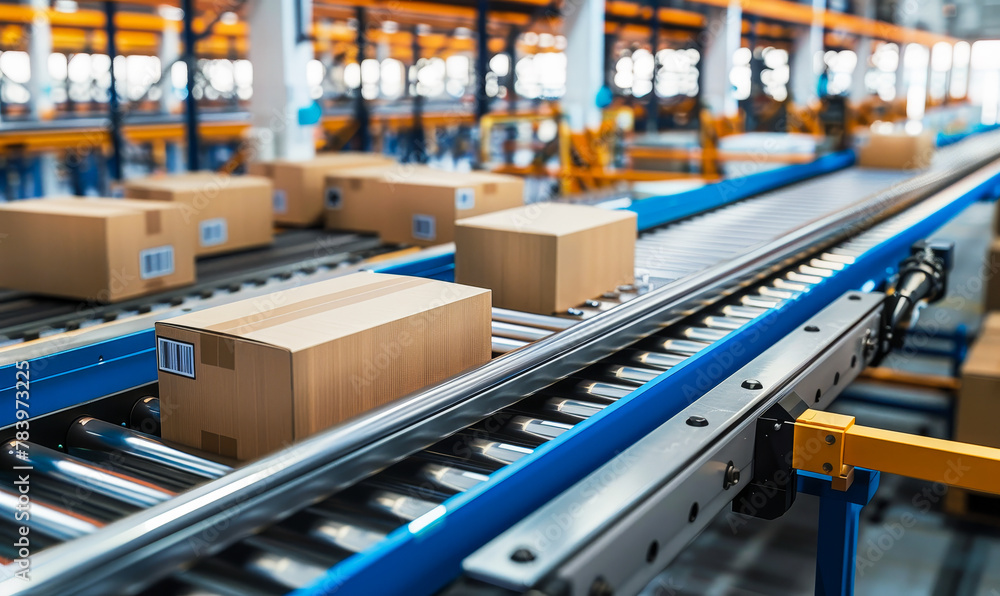 Intelligent Conveyor System Orchestrates Seamless Parcel Sorting at Cutting-Edge Logistics Hub