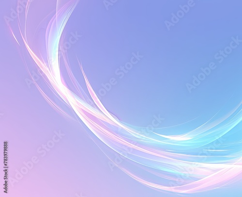 purple and pink gradient background, smooth curves,