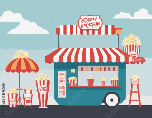 Popcorn stand