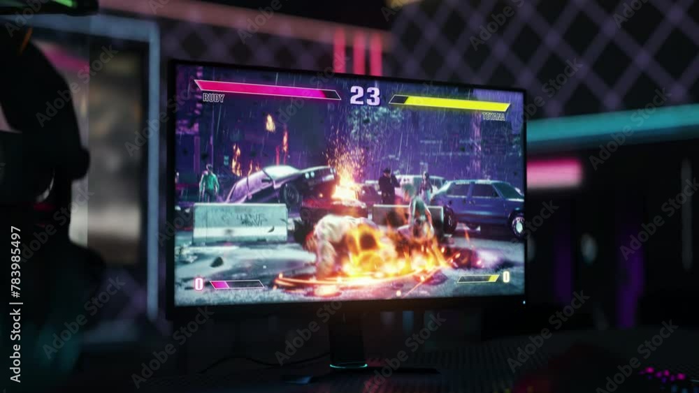Melee Combat Simulator Player Wins Round Against Internet Multiplayer Mode Opponent. Player Winning Video Game Match. Enjoying Simulator On PC. Simulator On Computer Display. Player Wins Fight Melee Combat Simulator Player Wins Round Against Internet Multiplayer Mode Opponent. Player Winning Video Game Match. Enjoying Simulator On PC. Simulator On Computer Display. Player Wins Fight