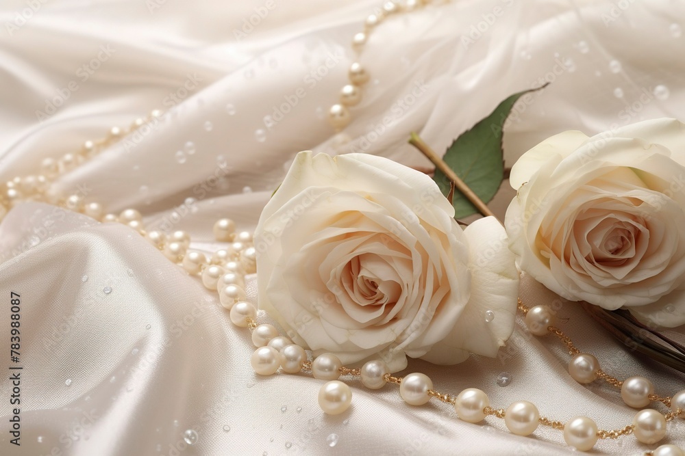 Romantic Pearls on a Bridal Theme Romantic Pearls on a Bridal Theme