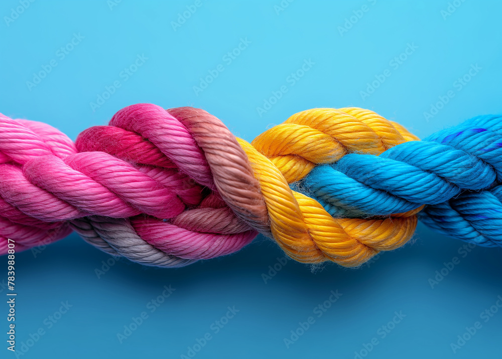 Team rope diverse strength connect partnership together teamwork unity communicate support. Team rope diverse strength connect partnership together teamwork unity communicate support.