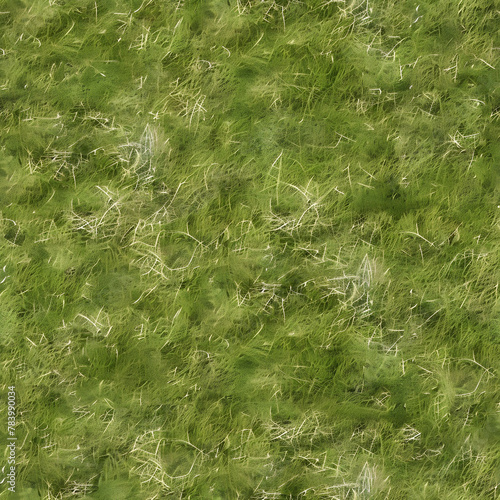 seamless grass texture tile top view short cut green natural lawn ground for surface mapping architecture game design 2d flat