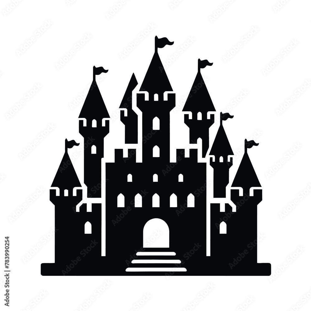 Enchanted Castle Silhouette