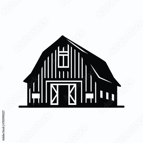 Rustic Barn Silhouette