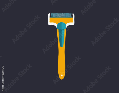 Shaving Razor Vector Glyph Icon For Personal And Commercial Use
